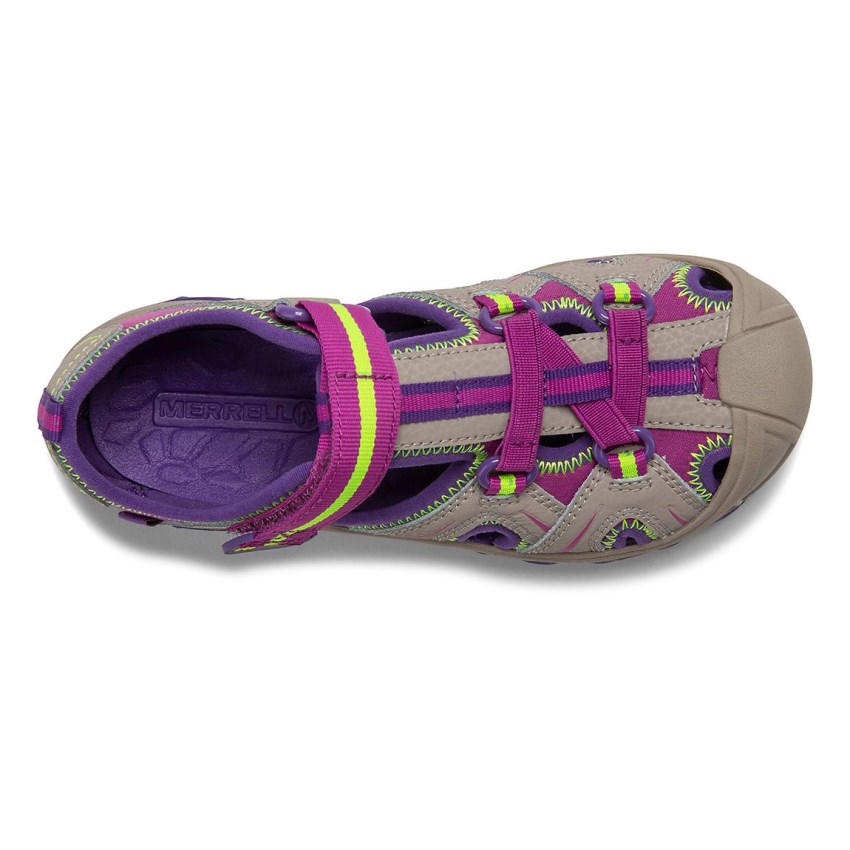 Sandales Merrell Hydro Grise/Violette Enfant | T.F.PROJ